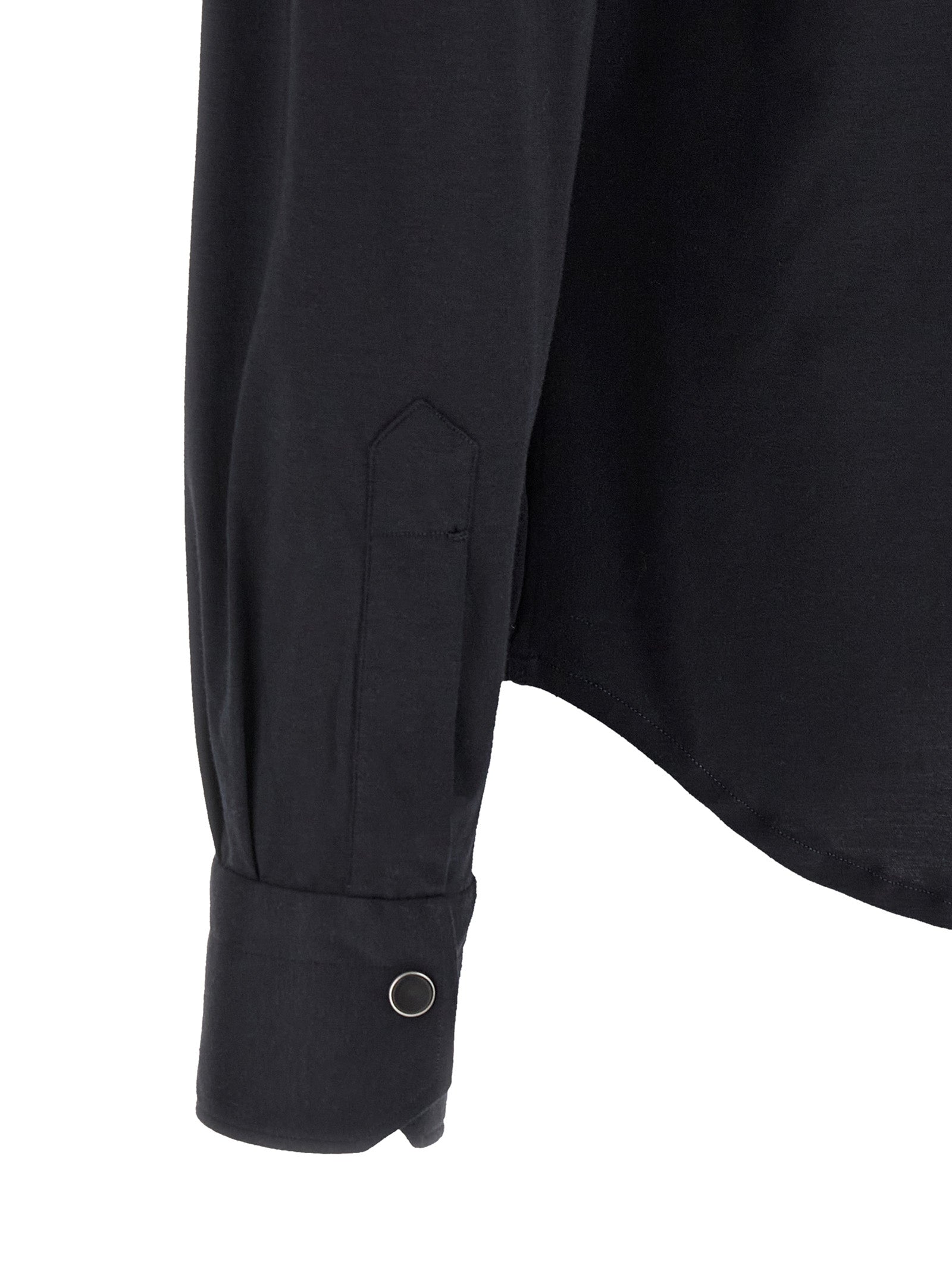 Buba Blue Cotton Shirt