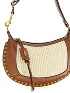 Calfskin Oskan Moon Shoulder Bag