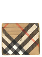 Beige Polyurethane Sandon Cardholder