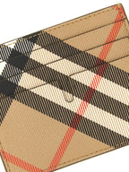 Beige Polyurethane Sandon Cardholder