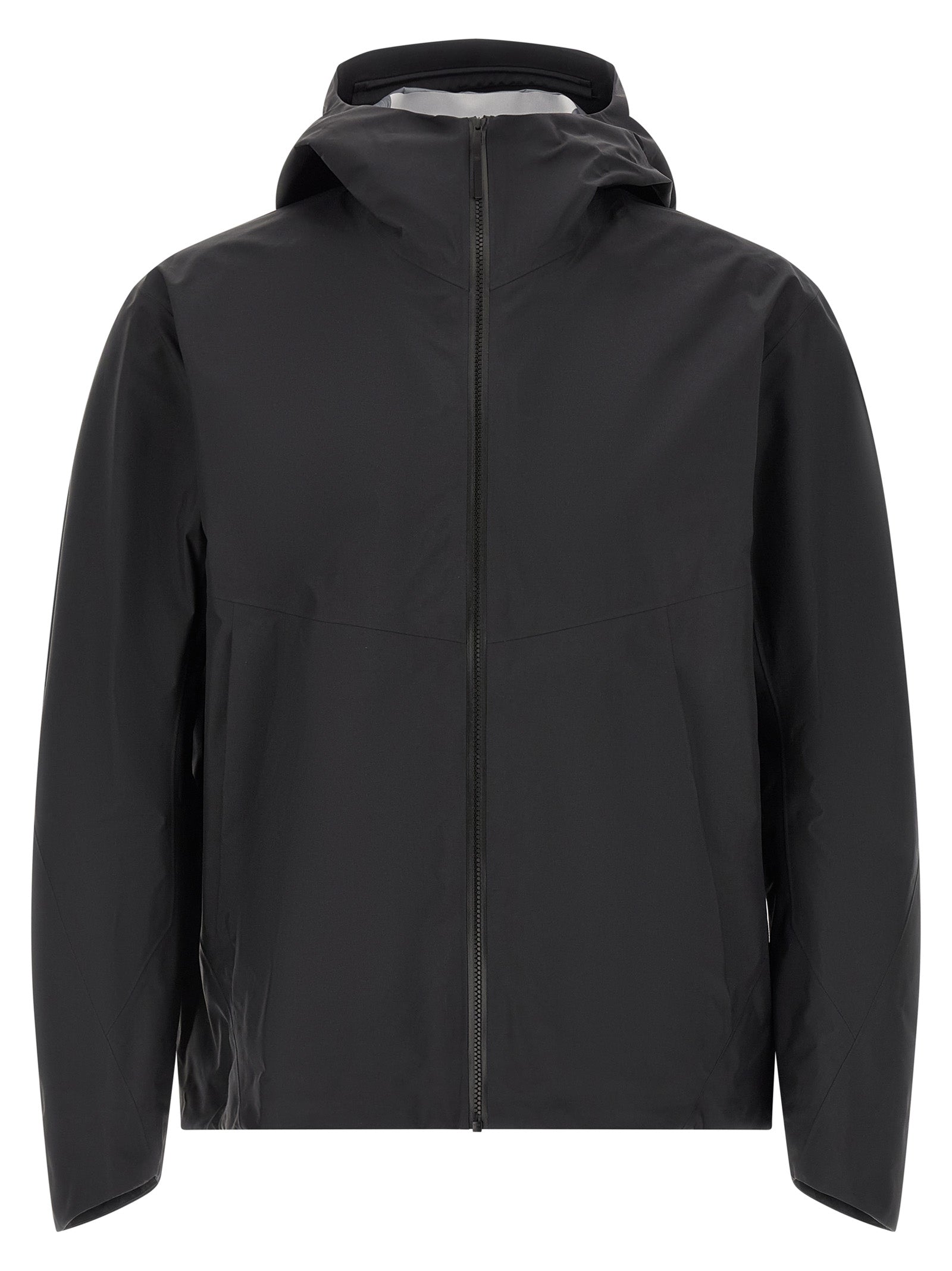 Arris Black Nylon Shell Jacket