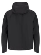 Arris Black Nylon Shell Jacket