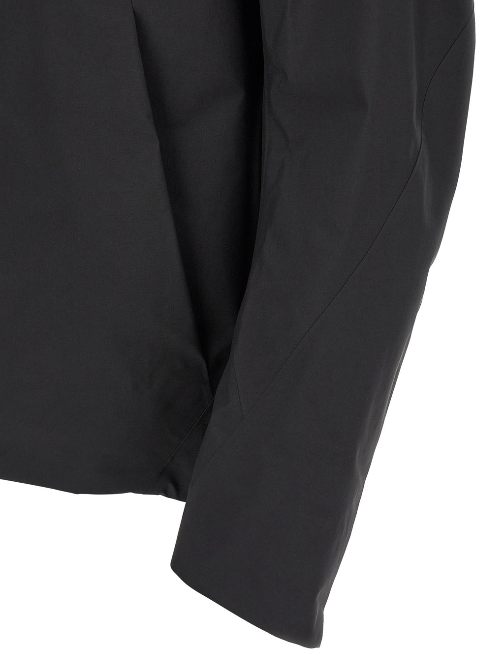 Arris Black Nylon Shell Jacket
