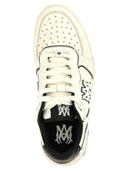Bicolor Bovine Leather Low Top Sneakers
