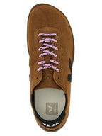 Brown Calfskin Low Top Sneakers