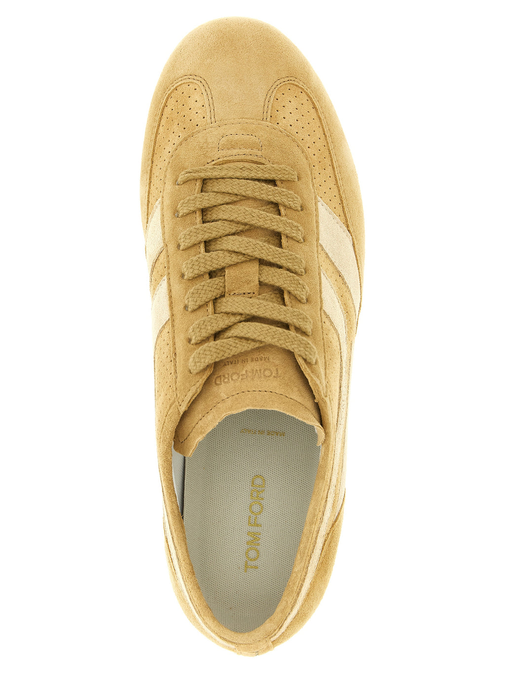 Brook Beige Calfskin Sneakers
