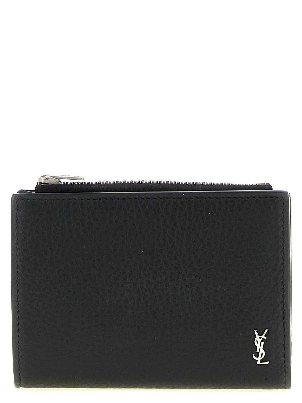 Black Calfskin Tiny Cassandre Wallet