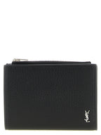 Black Calfskin Tiny Cassandre Wallet