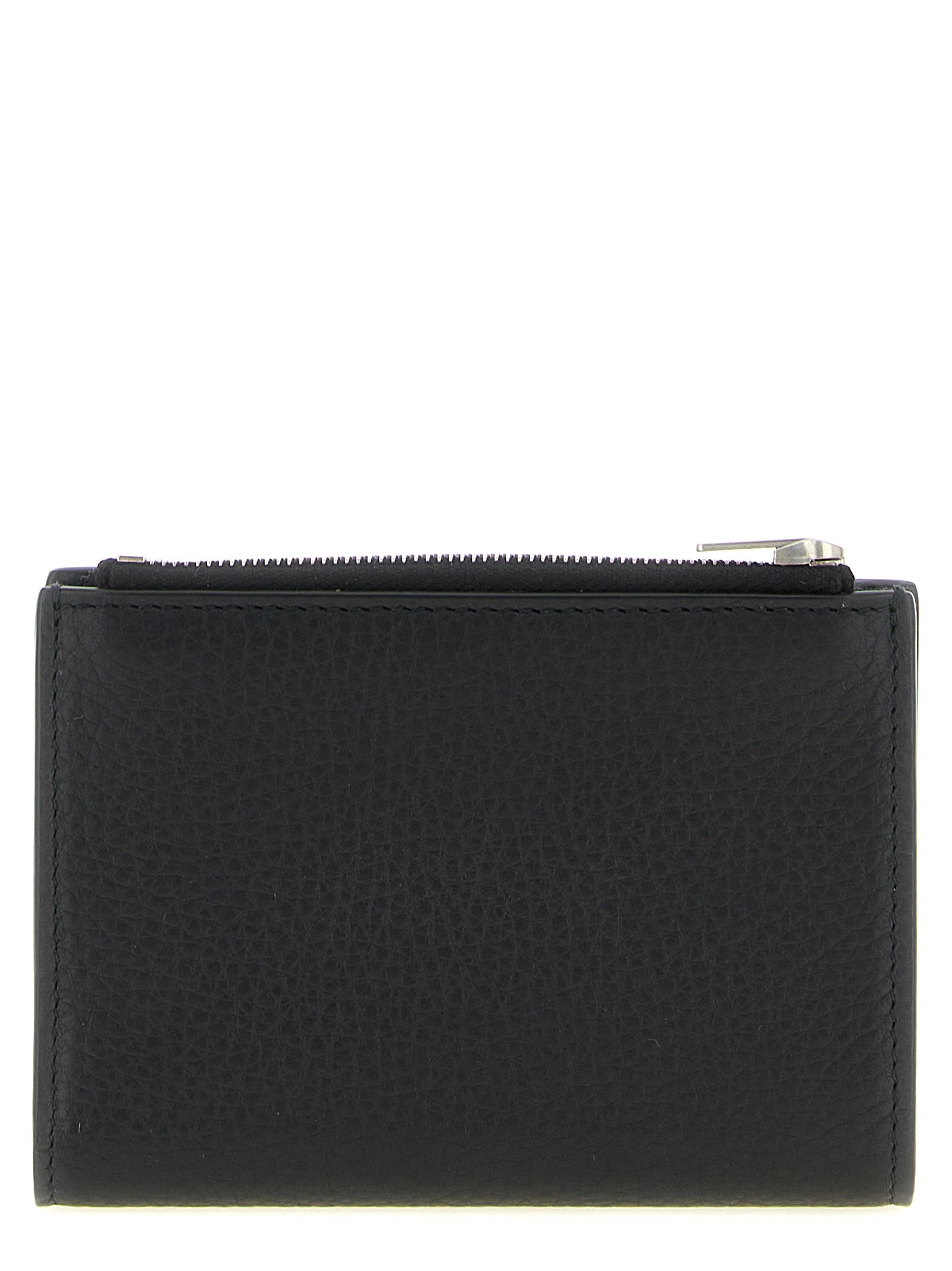 Black Calfskin Tiny Cassandre Wallet