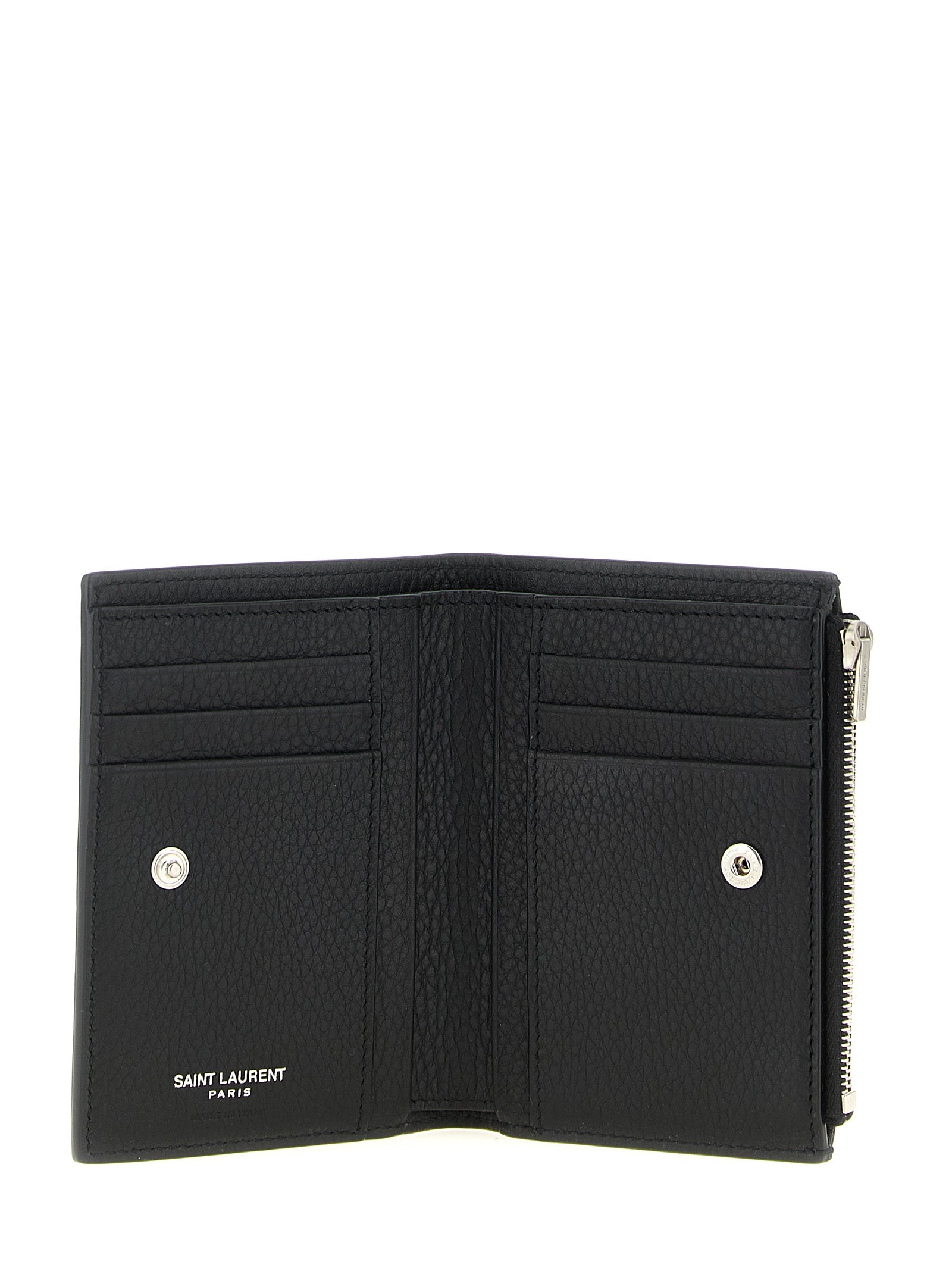 Black Calfskin Tiny Cassandre Wallet