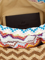 Multicolor Cotton Crossbody Bag