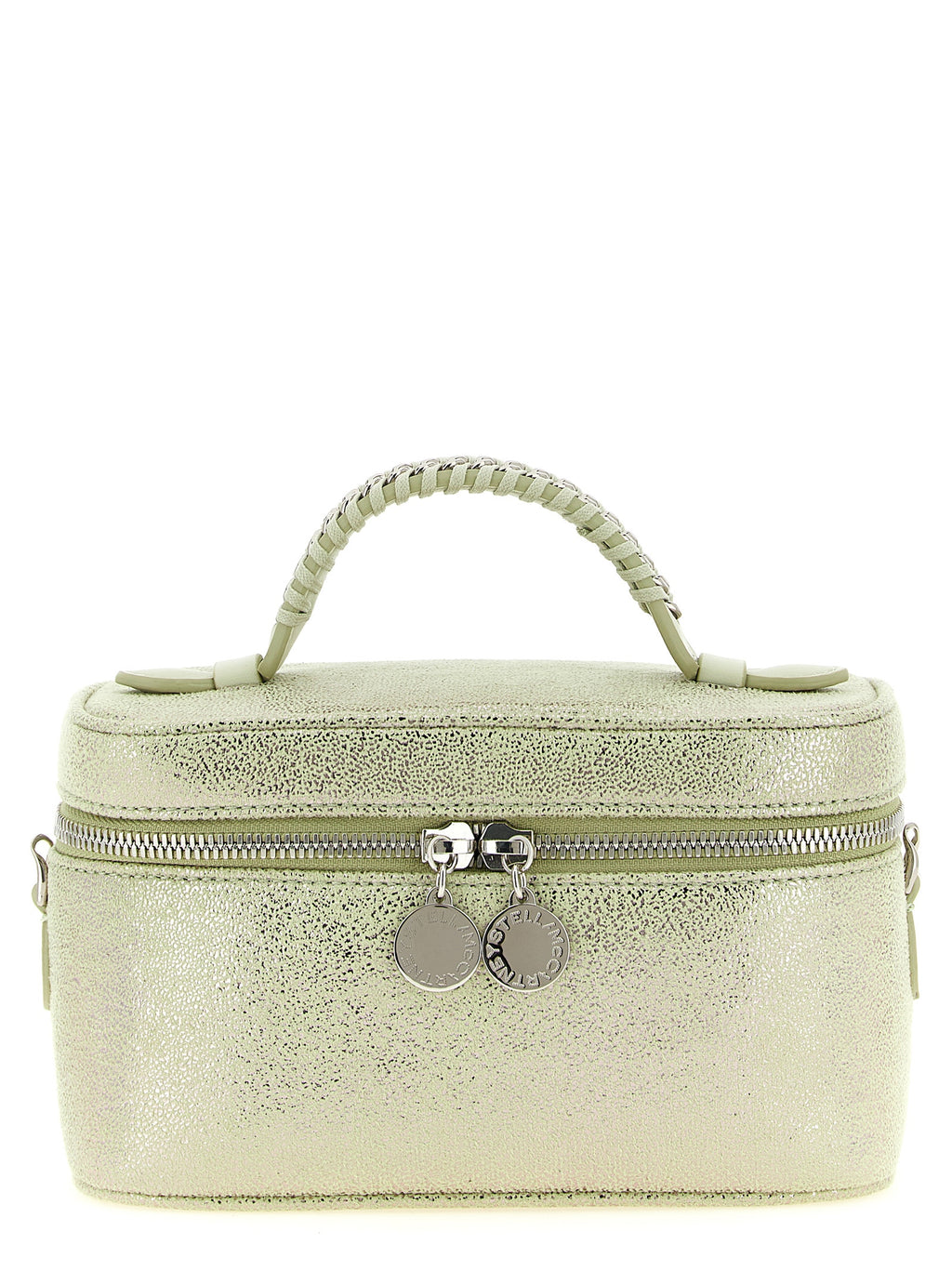 Eco Shiny Dotted Chamois Vanity Falabella Crossbody Bag