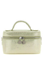 Eco Shiny Dotted Chamois Vanity Falabella Crossbody Bag
