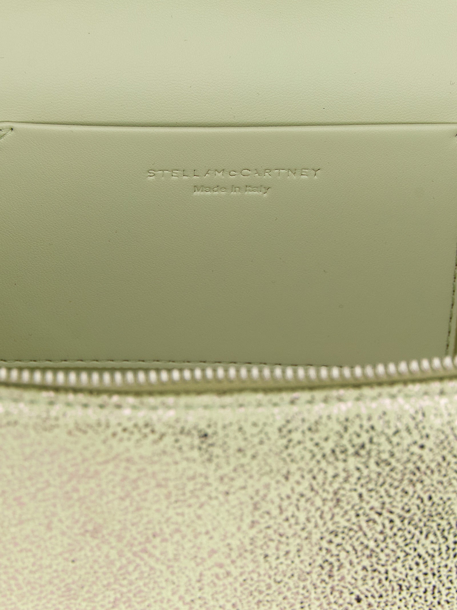 Eco Shiny Dotted Chamois Vanity Falabella Crossbody Bag