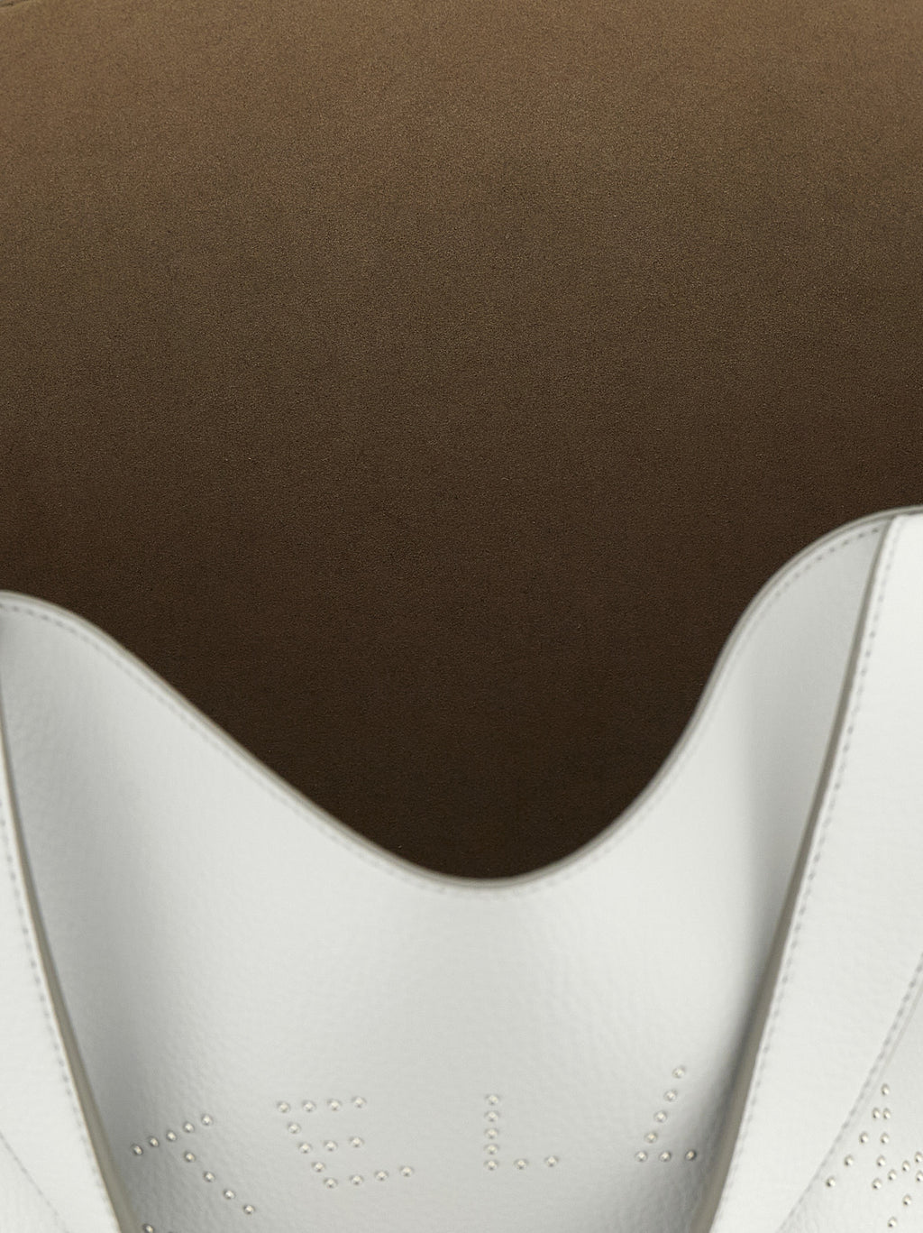 Gray Polyamide Logo Tote Bag