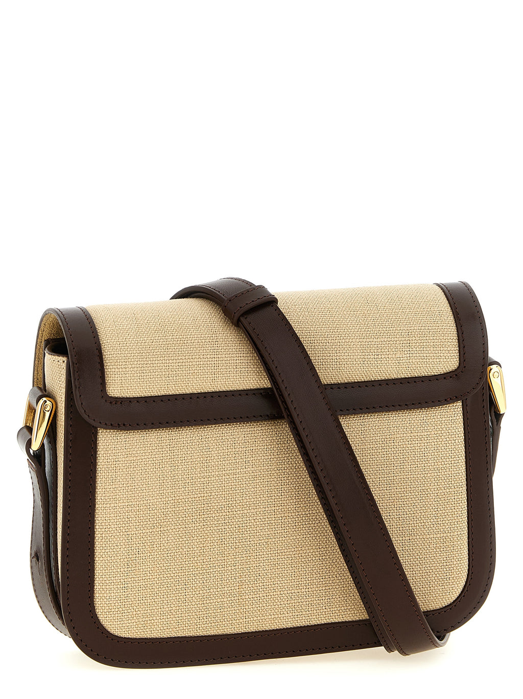 Beige Cotton Grace Crossbody Bag