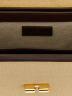 Beige Cotton Grace Crossbody Bag