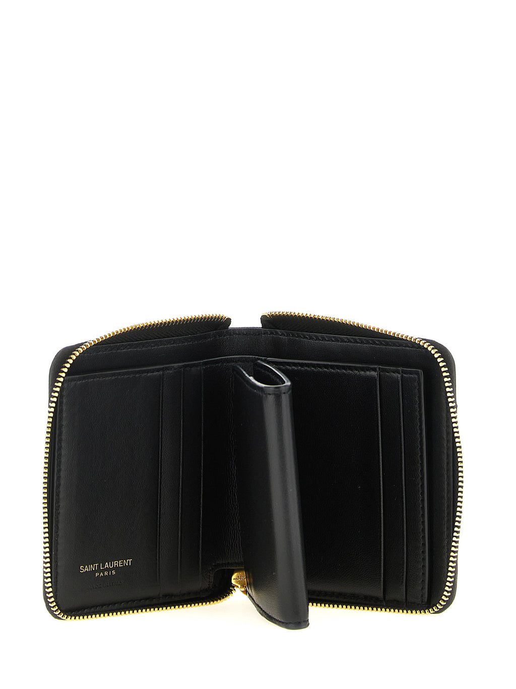 Black Lamb Leather Pegaso Wallet