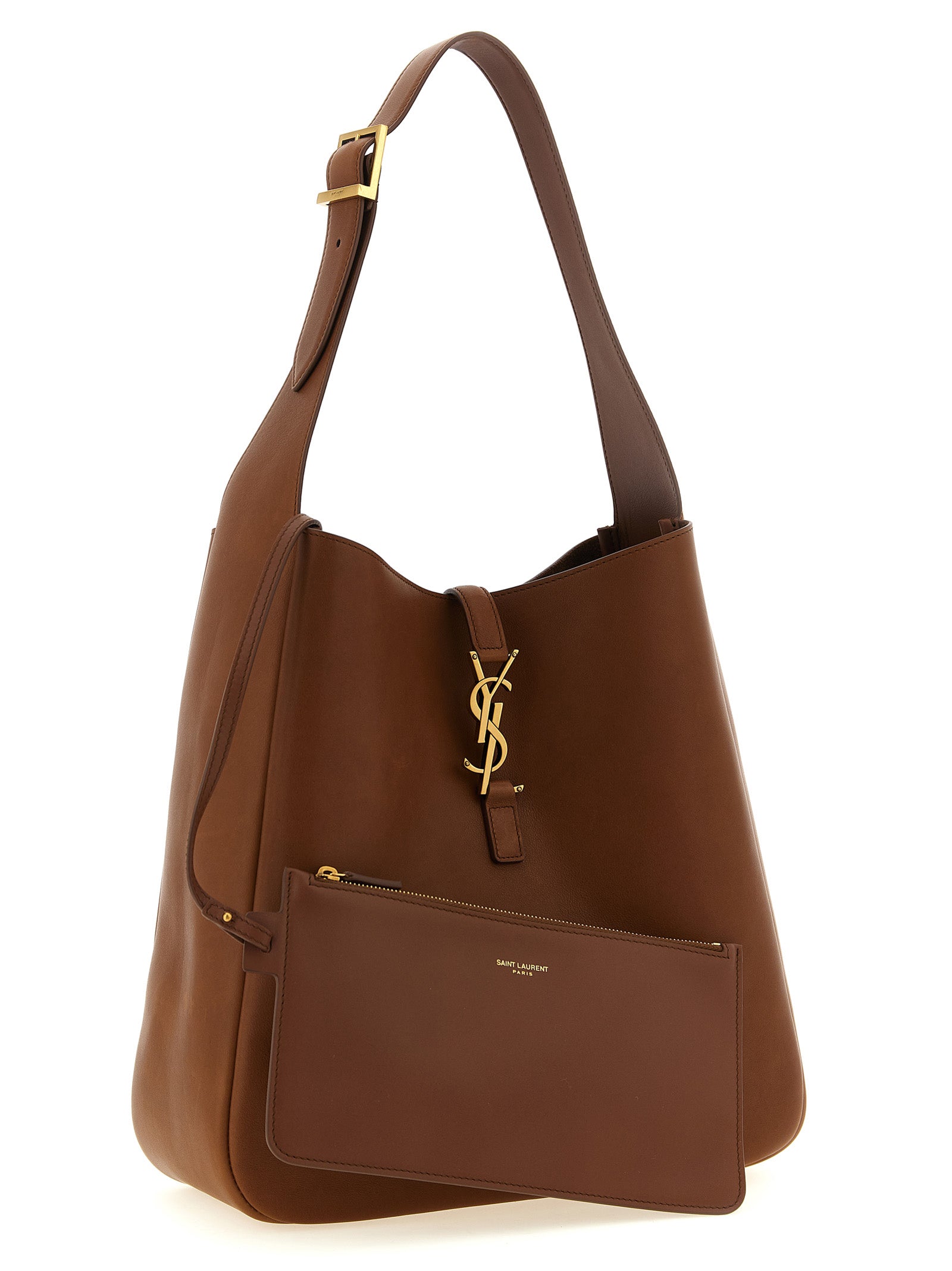 Large Calfskin Le 5 A 7 Shoulder Bag