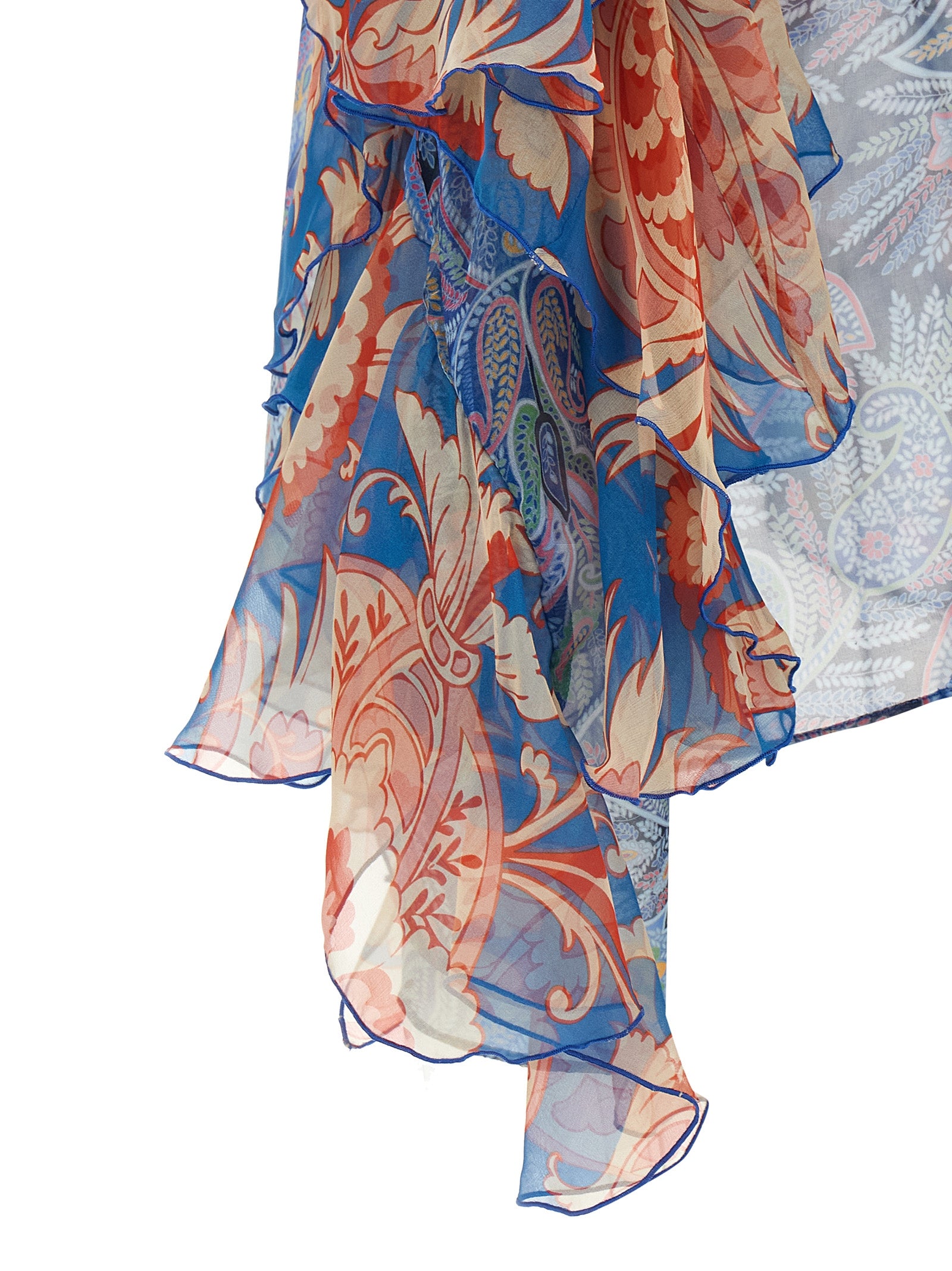 Light Blue Silk Blouse