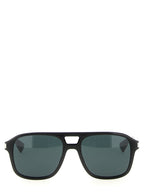 Black Acetate Aviator Sunglasses