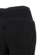 Black Silk Bias Flared Trousers