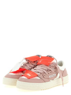 3.0 Off Court Low Top Sneakers With Hammered Leather, Smooth Leather, Canvas, And Nylon