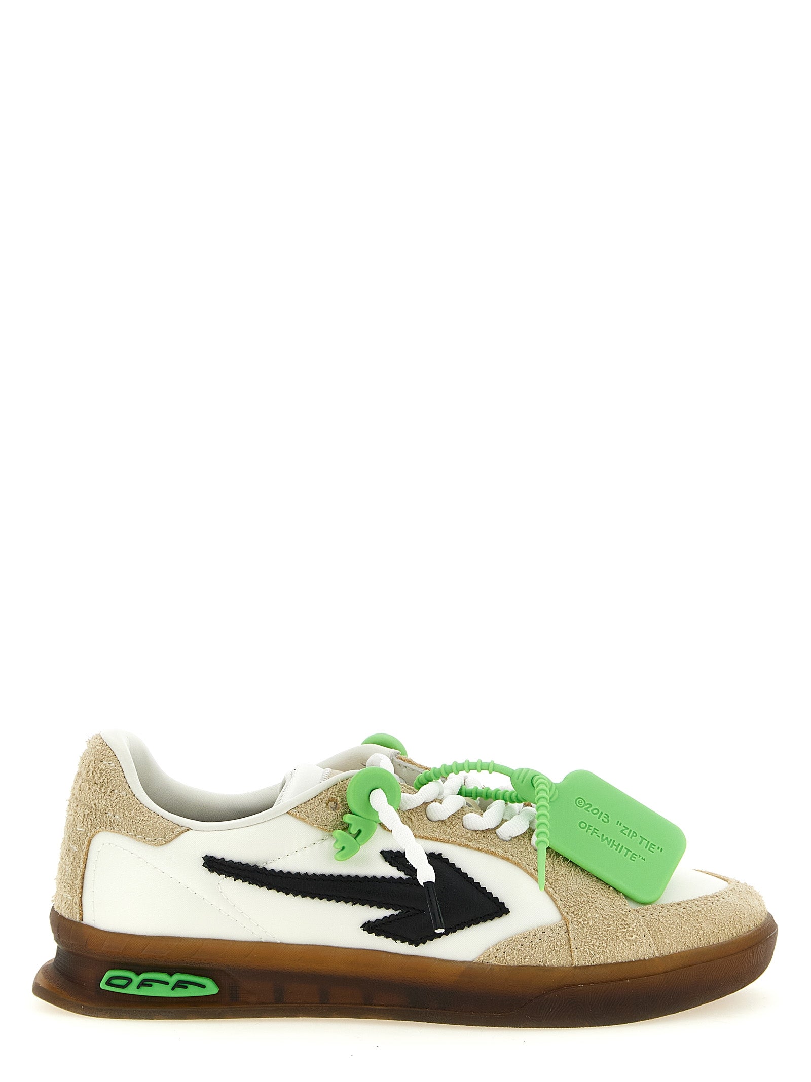 End Of Play Multicolor Nylon & Suede Athletic Sneakers