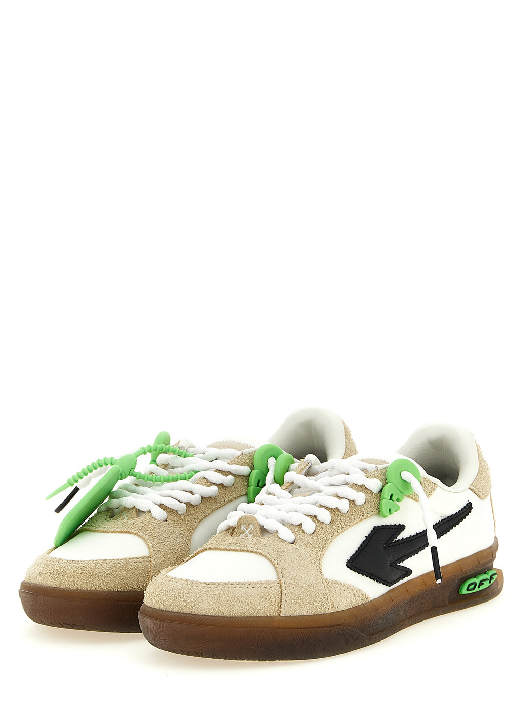 End Of Play Multicolor Nylon & Suede Athletic Sneakers