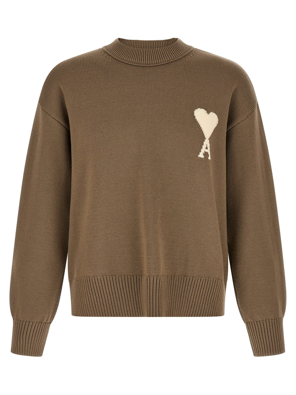 Beige Wool Cardigan Ami De Coeur