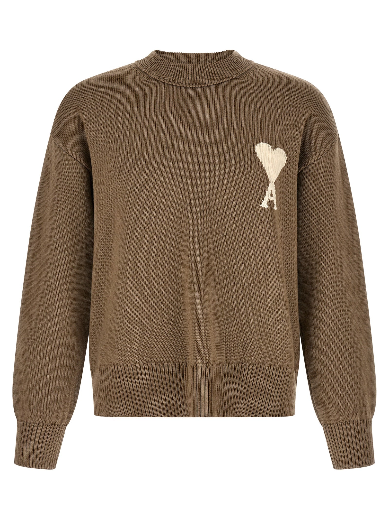 Beige Wool Cardigan Ami De Coeur