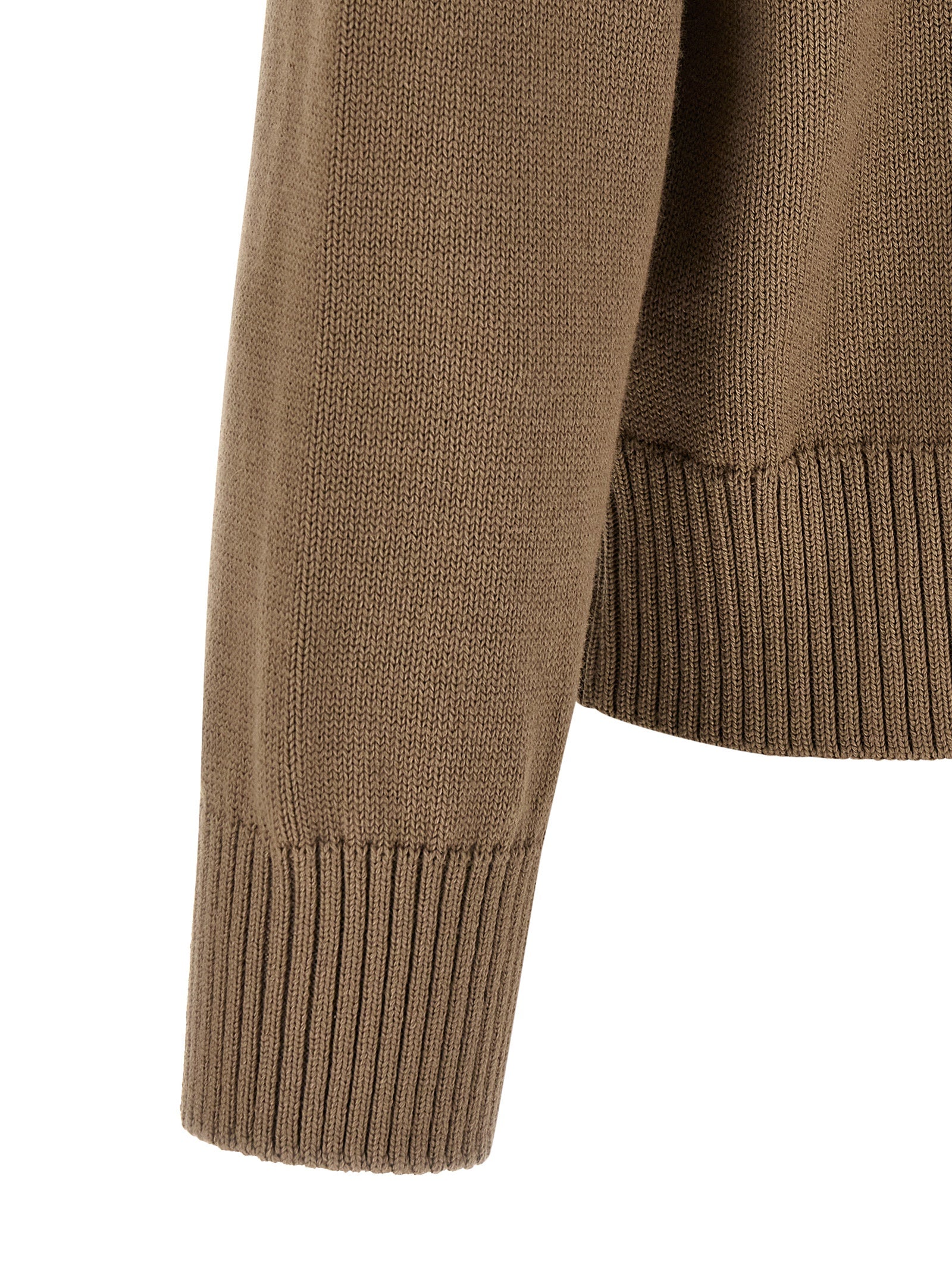Beige Wool Cardigan Ami De Coeur