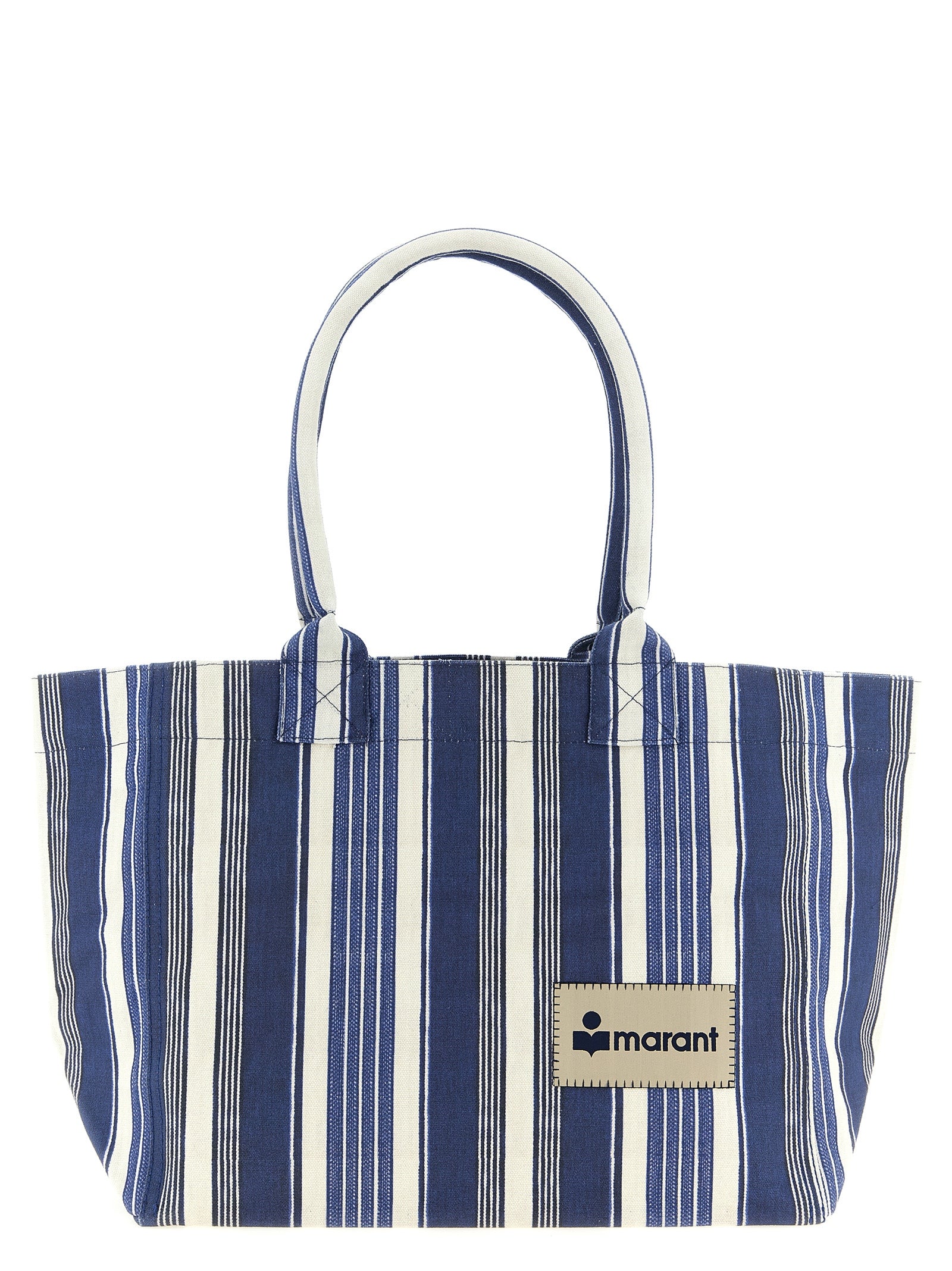 Blue Cotton Yenky Zipped Tote Bag