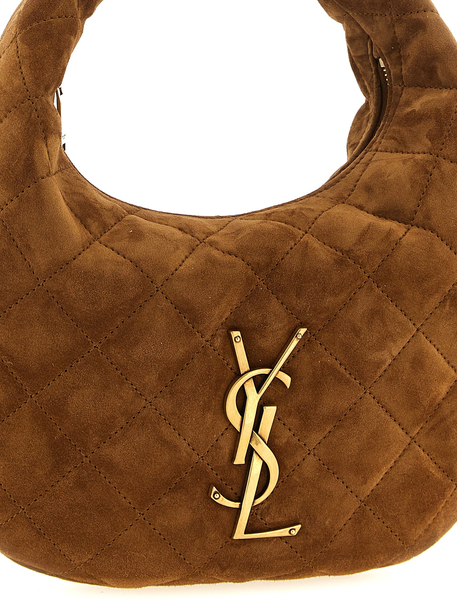 Brown Calfskin Baby Icarino Handbag