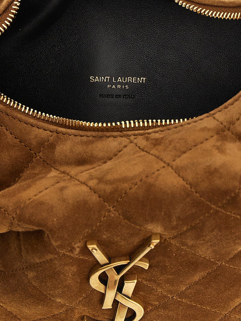 Brown Calfskin Baby Icarino Handbag