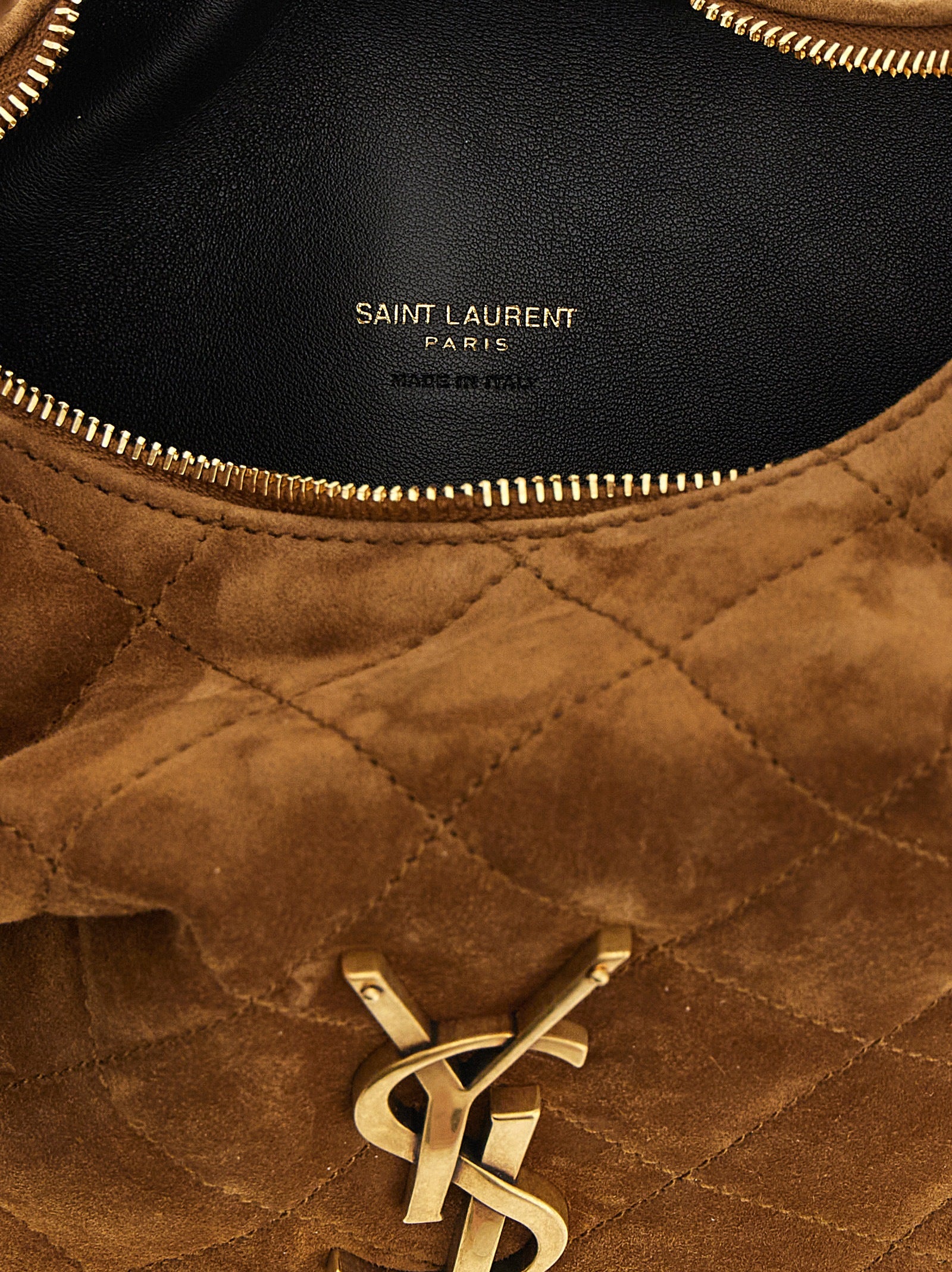 Brown Calfskin Baby Icarino Handbag