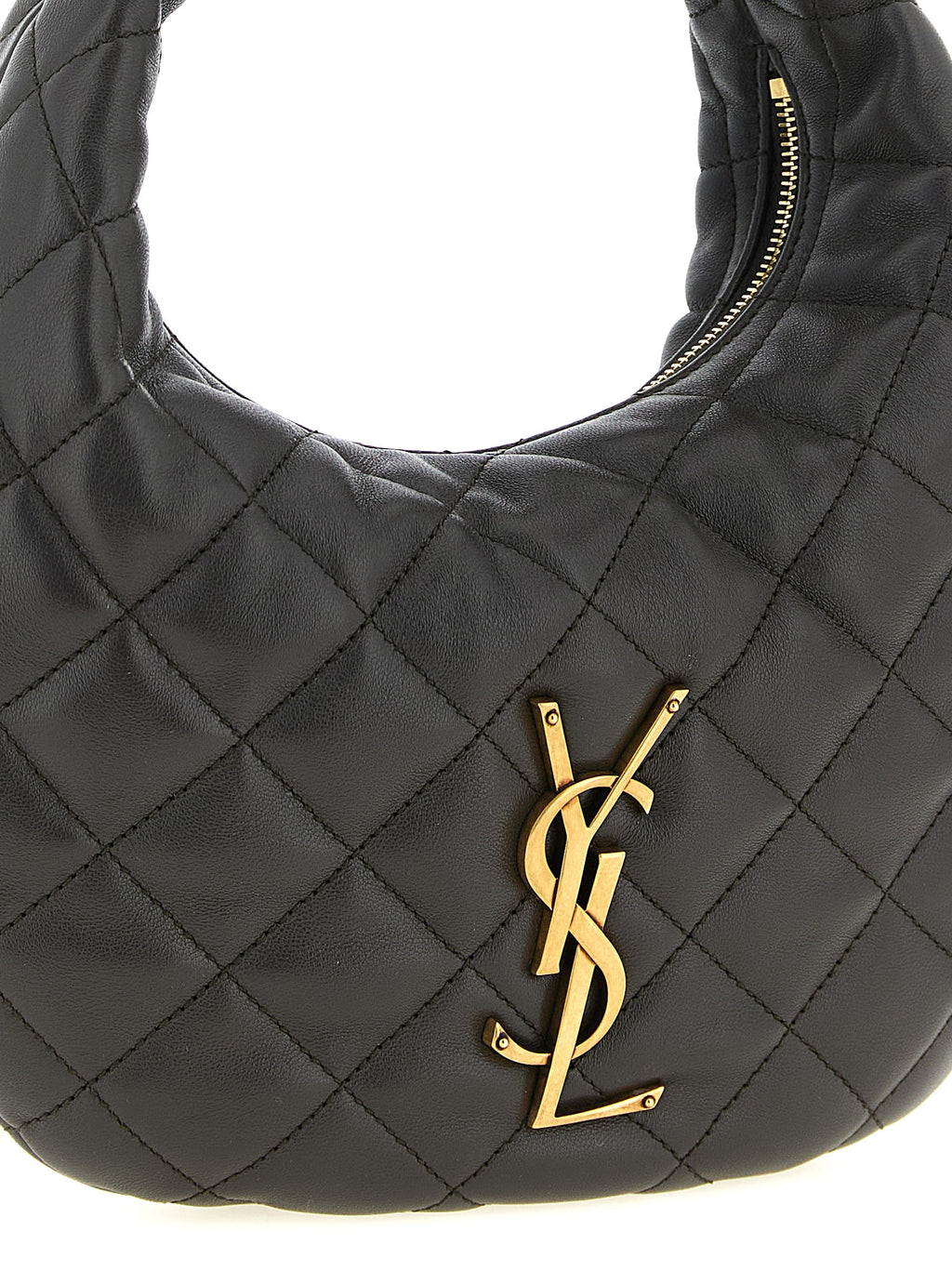 Baby Icarino Quilted Lamb Leather Handbag