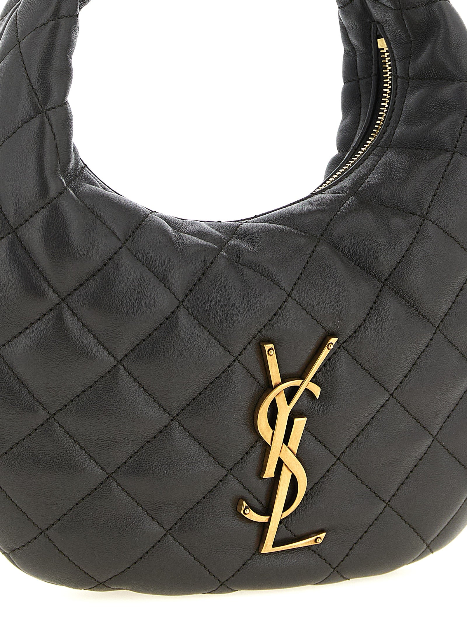 Baby Icarino Quilted Lamb Leather Handbag