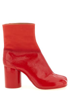 Bovine Leather Multicolor Ankle Boots