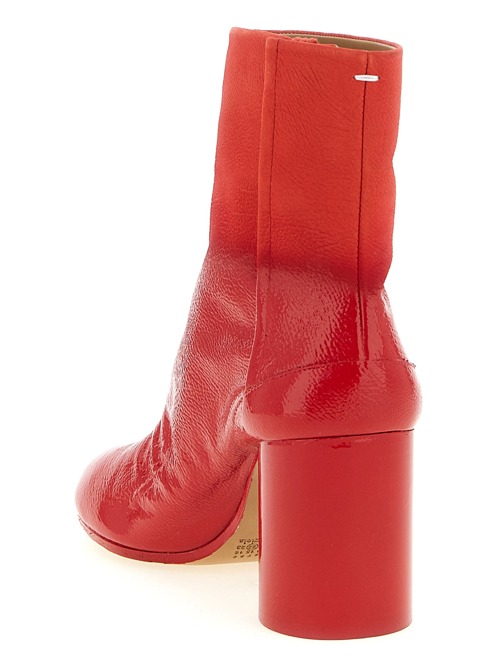 Bovine Leather Multicolor Ankle Boots
