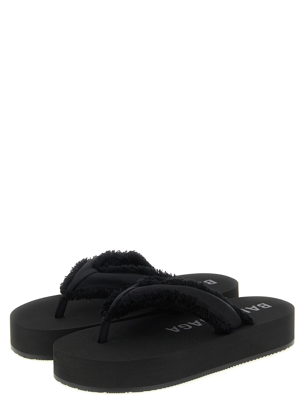 Viscose Silk Jet Lag Flip-Flop Sandals