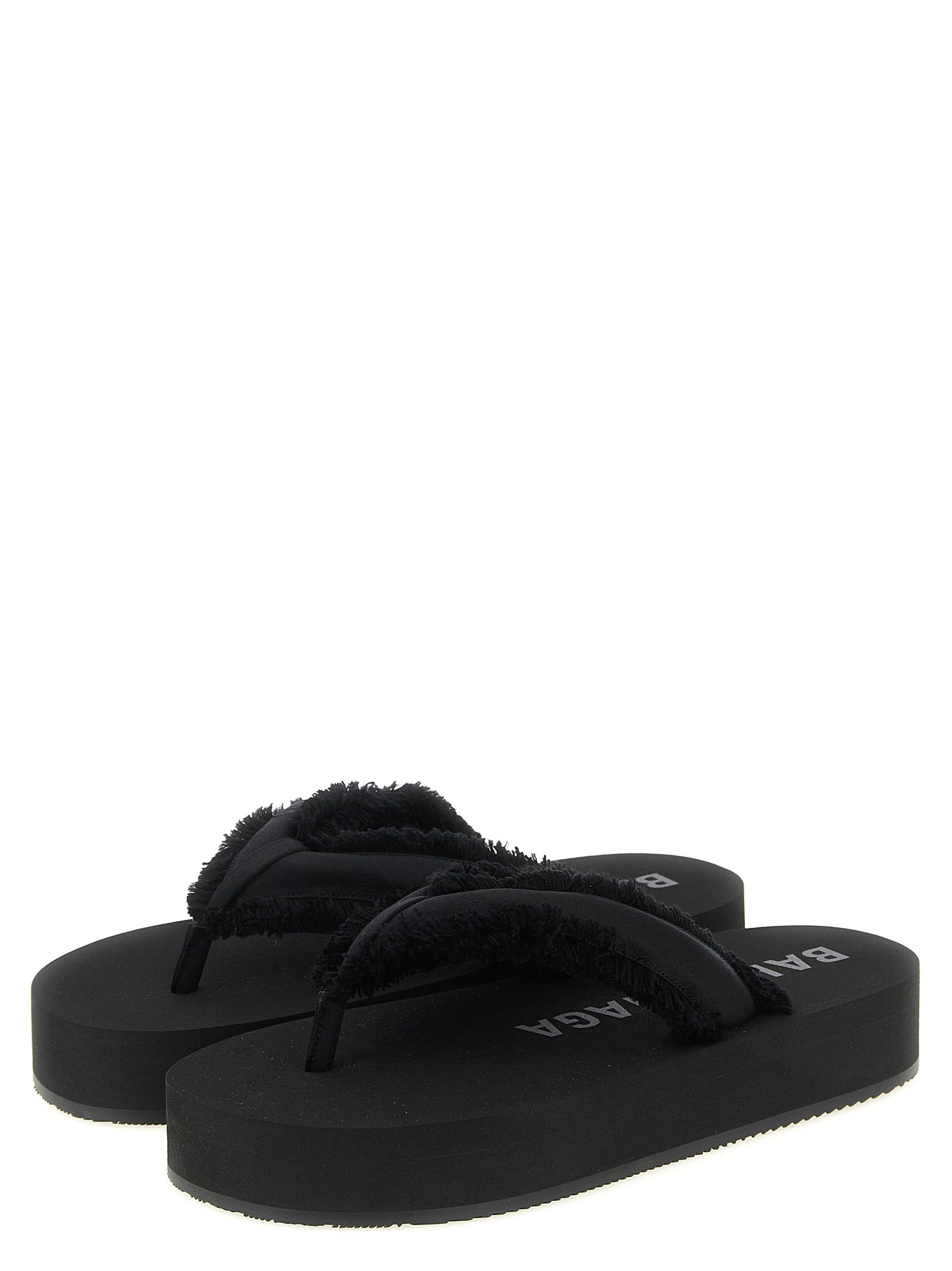 Viscose Silk Jet Lag Flip-Flop Sandals