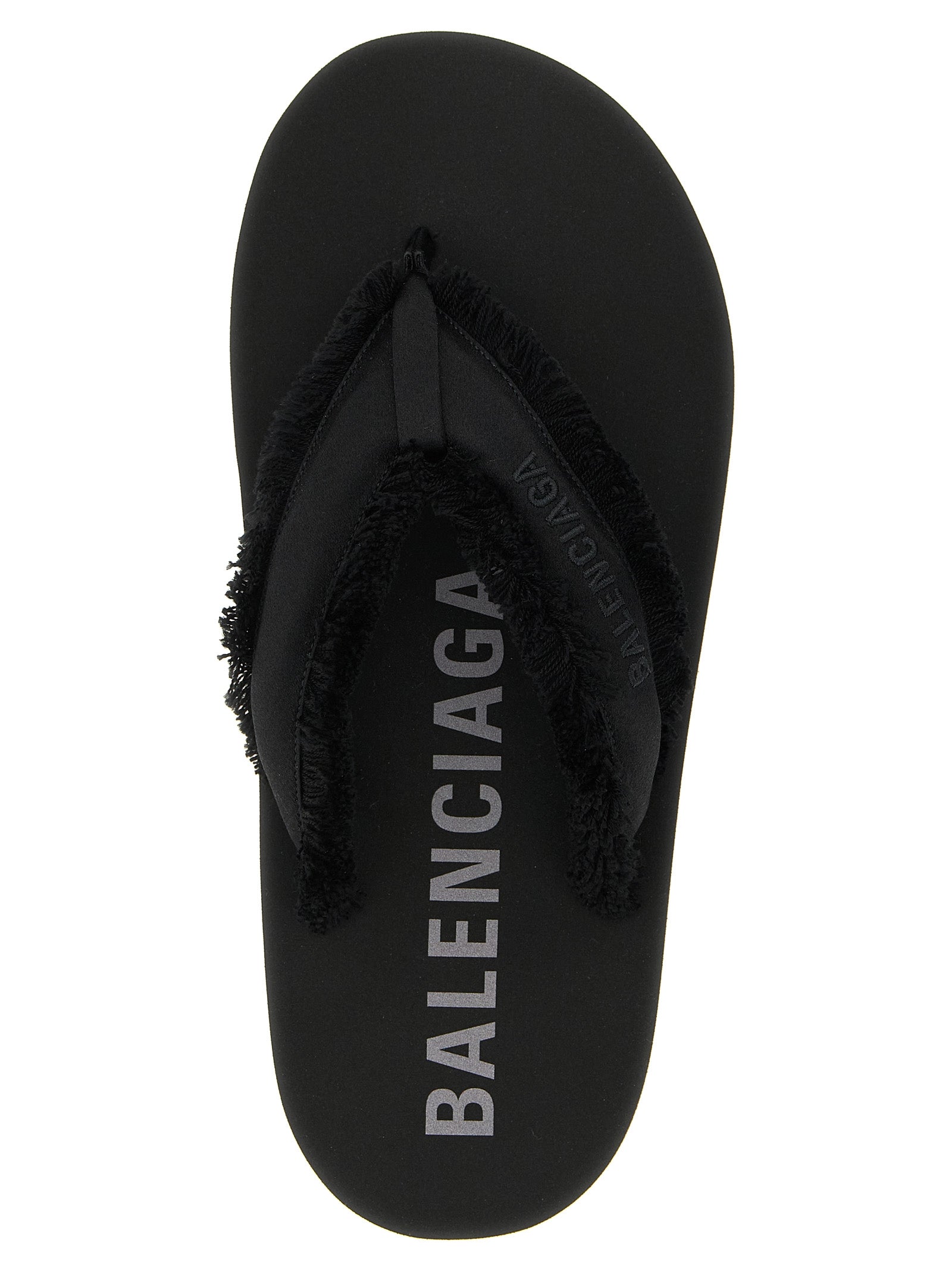 Viscose Silk Jet Lag Flip-Flop Sandals