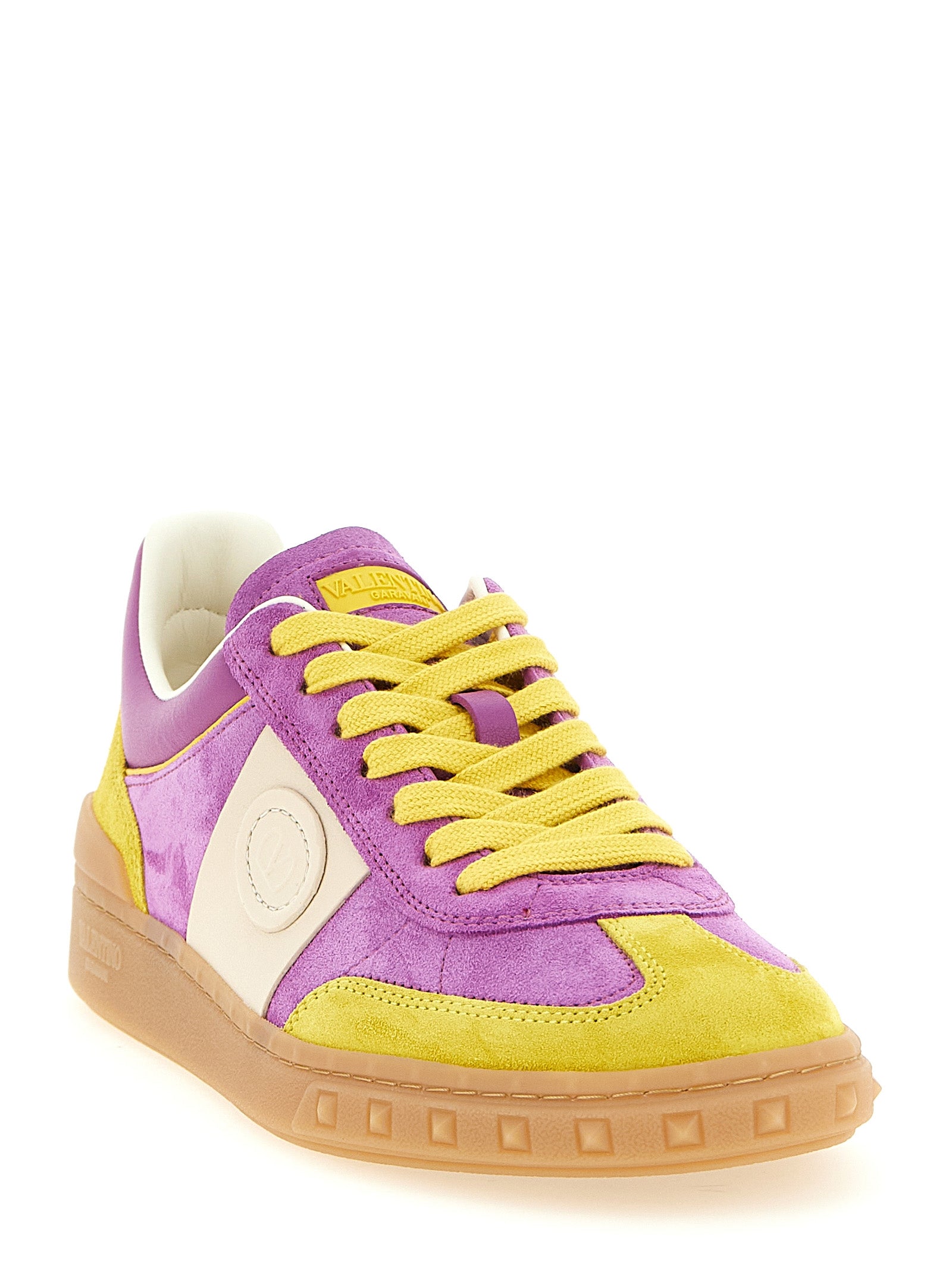 Upvillage Multicolor Calfskin Athletic Sneakers