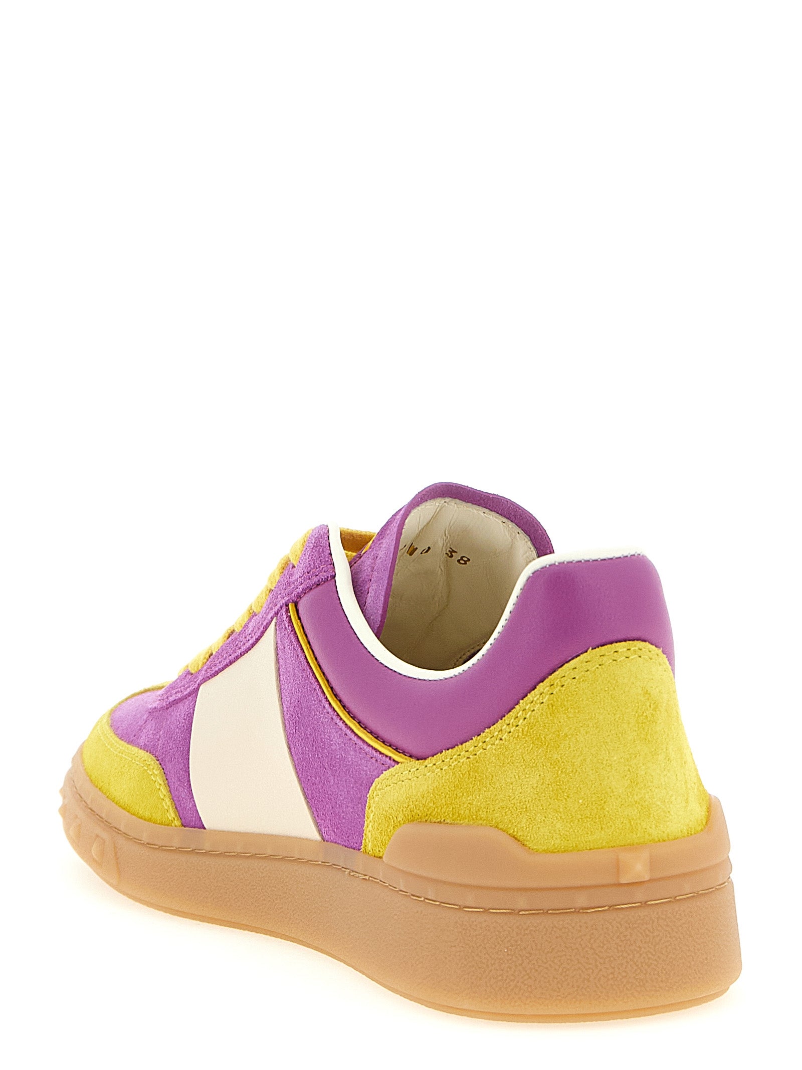 Upvillage Multicolor Calfskin Athletic Sneakers