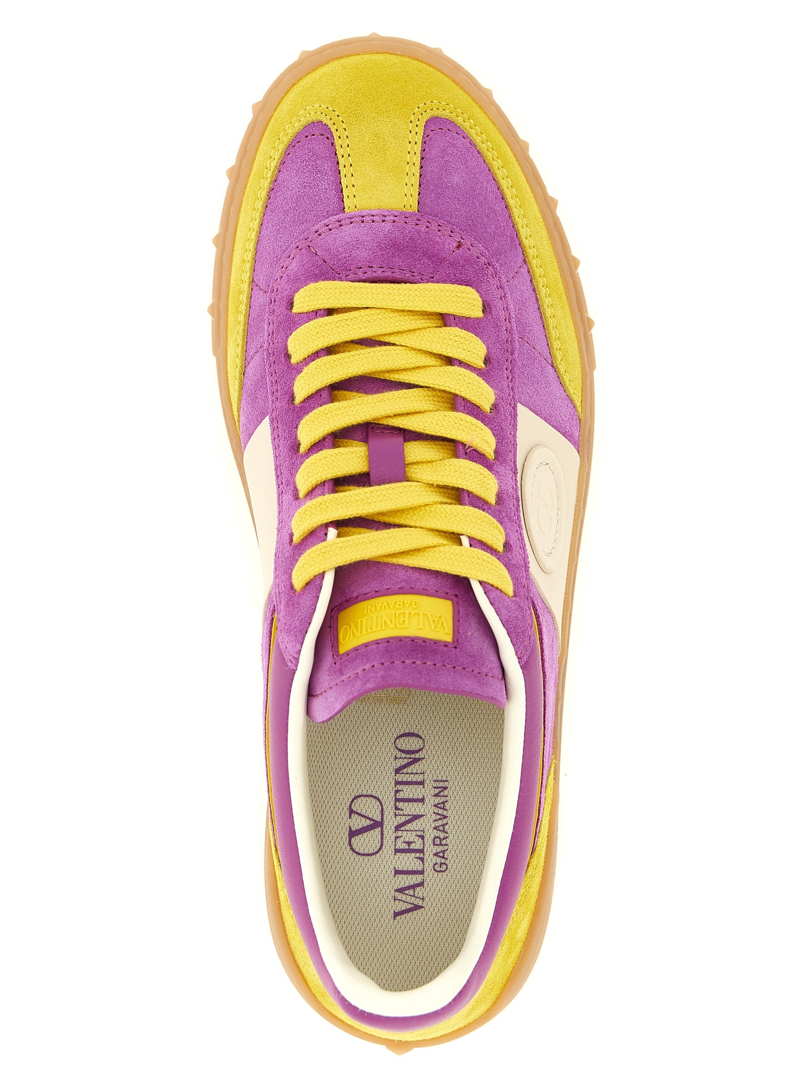 Upvillage Multicolor Calfskin Athletic Sneakers