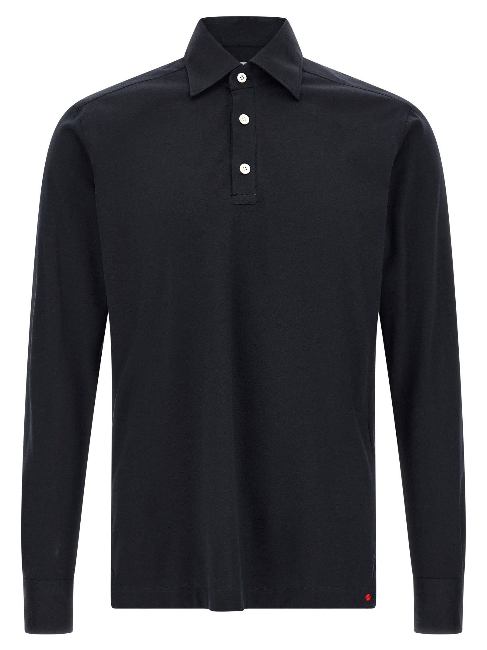 Positano Blue Cotton Polo Shirt
