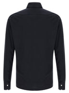 Positano Blue Cotton Polo Shirt