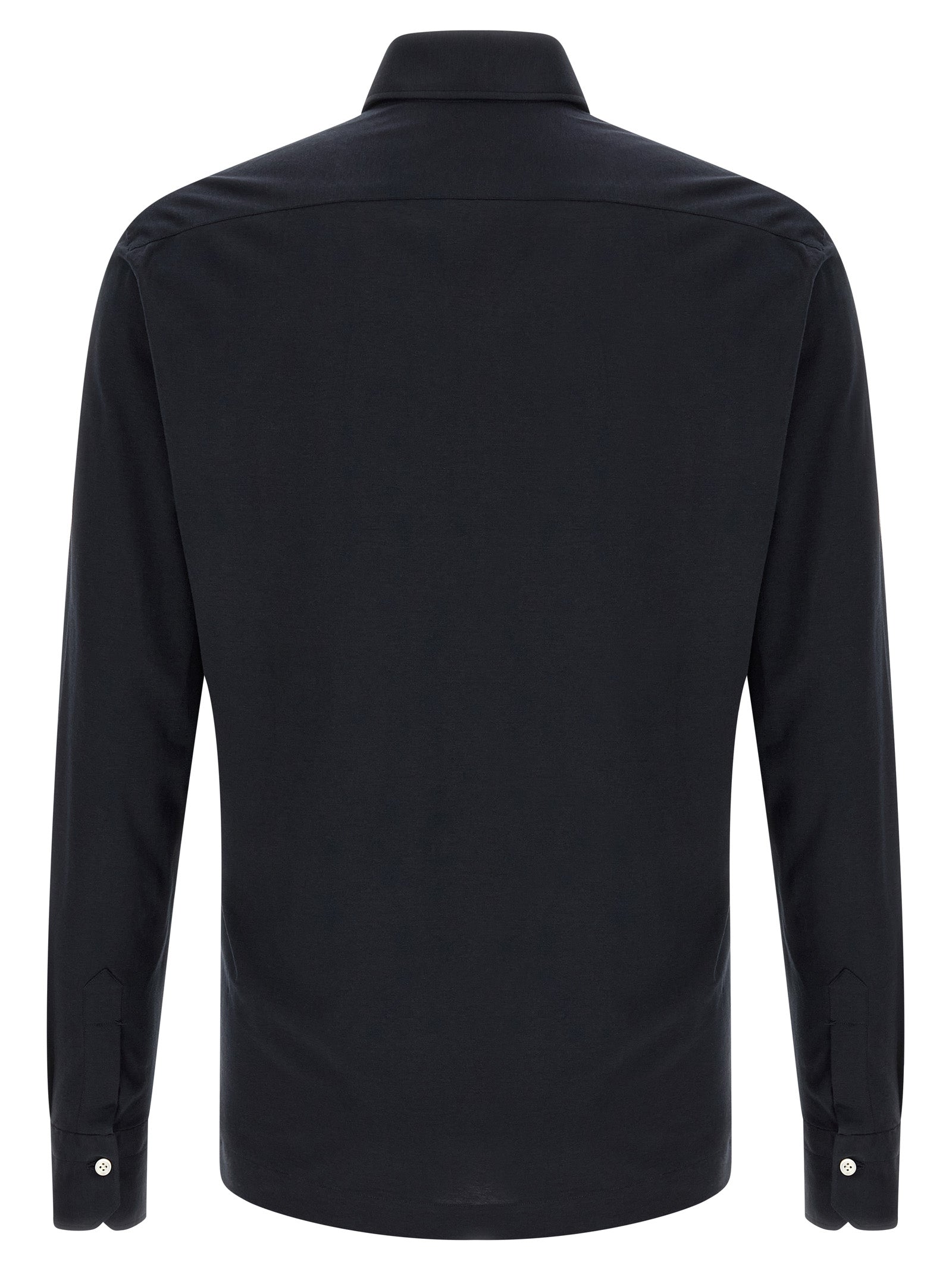 Positano Blue Cotton Polo Shirt
