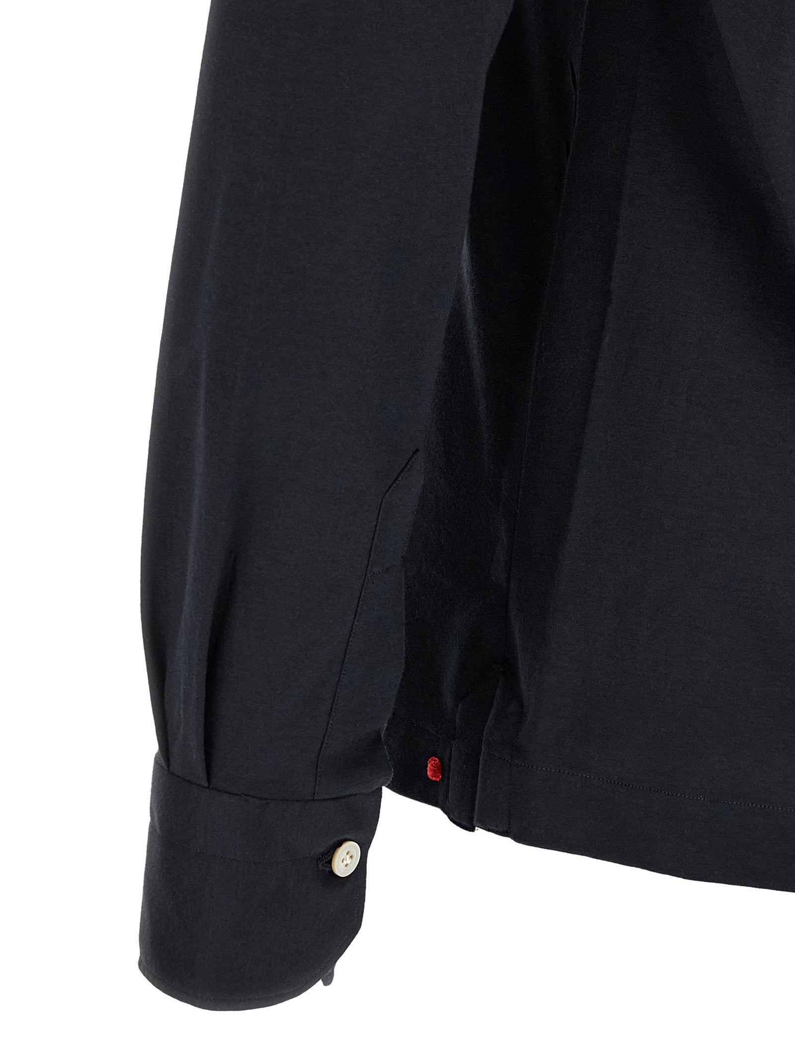 Positano Blue Cotton Polo Shirt